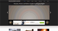 Desktop Screenshot of intellectualpropertyassociation.com